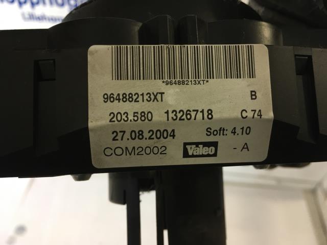 Bryter combi til Citroën C3, Pluriel 2003-2010  (VALEO|96488213XT|)