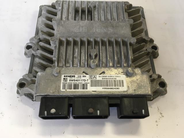 Styreenhet motor til Citroën C3, Pluriel, 2003-2010  (SIEMENS|9655968780)