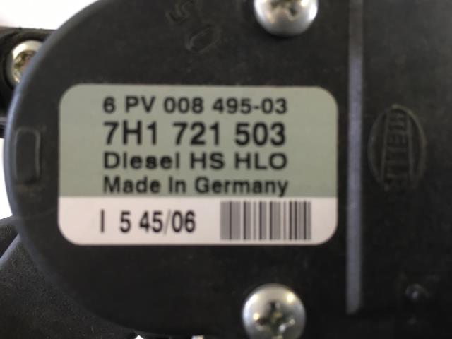 Pedal gass til VW Transporter / Caravelle 2003-2009 (Fase 1) (T5) (T5) (HELLA|7H1721503|6PV008495-03|)