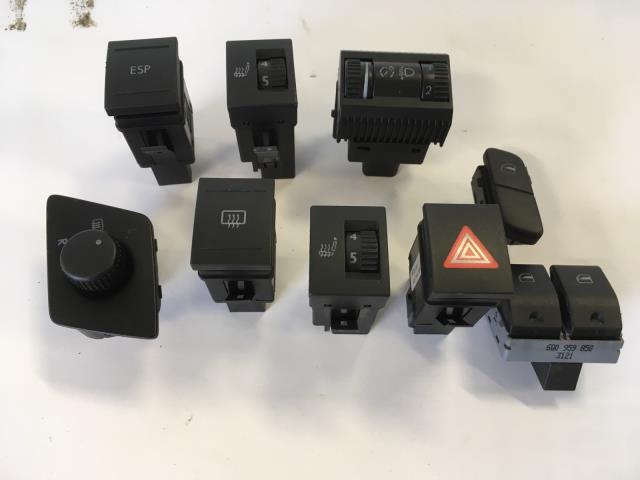 Bryter diverse til VW Polo, 2002-2005 (Type IV, Fase 1)  