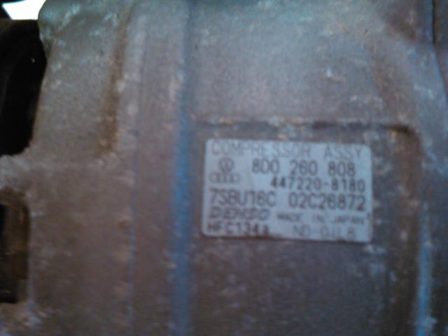 Aircondition kompressor til Audi A4 1999-2001 (Type I, Fase 2) (B5) (B5) (8D0 260 808|)