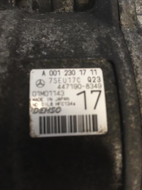Aircondition kompressor til Mercedes Vito/Viano 2004-2010 (Fase 1) (W639) (W639) (DENSO|A0012301711|7SEU17CQ23|447190-8349)