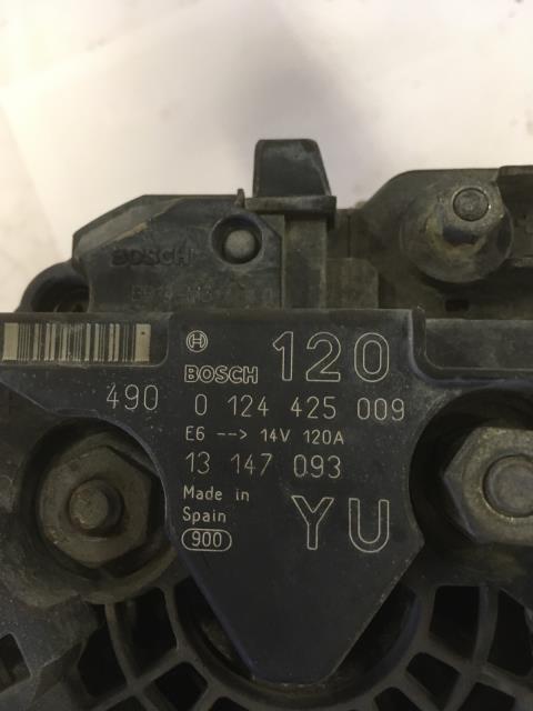 Dynamo til Opel Vectra C 2002-2005 (Type I)  (BOSCH|0124425009|)