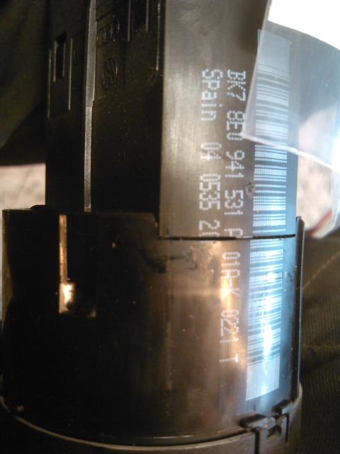 Bryter lys til Audi A4 2001-2004 (Type II) (B6) (B6) 