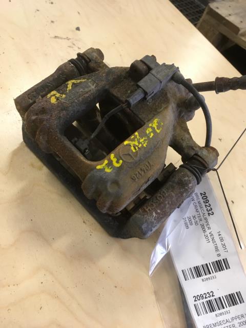Bremsecaliper venstre bak til VW Crafter, 2006-2011 (Type I, Fase 1)  