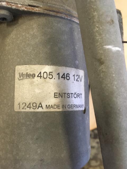 Viskermotor frontrute til VW Crafter 2006-2011 (Type I, Fase 1)  