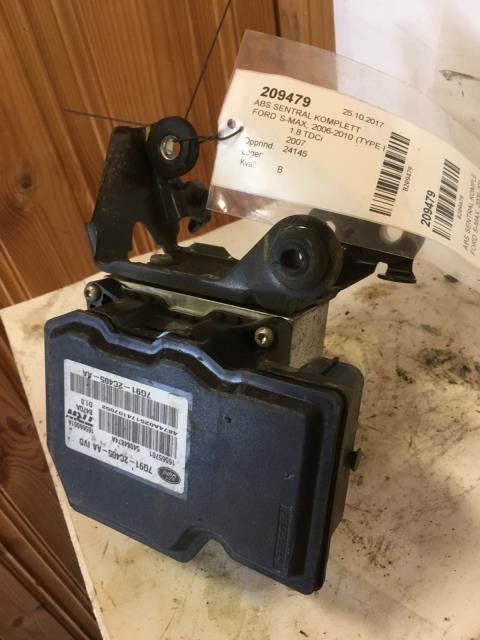 ABS sentral til Ford S-Max, 2006-2010 (Type I, Fase 1)  (TRW|7G91-2C405AA)