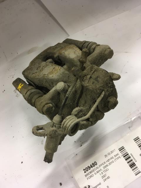 Bremsecaliper høyre bak til Ford S-Max, 2006-2010 (Type I, Fase 1)  