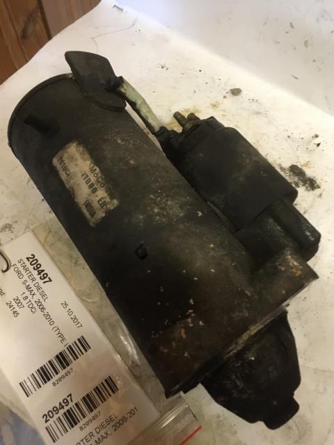 Starter diesel til Ford S-Max, 2006-2010 (Type I, Fase 1)  