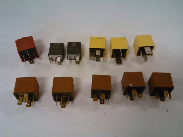 Rele diverse til Saab 9-3, 2008-2011 (Type II, Fase 2)