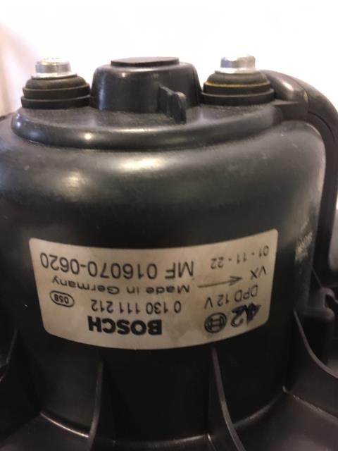 Varmeapparat motor til Volvo V40 / S40 2000-2004 (Type I, Fase 2)  (BOSCH|0 130 111 212|MF 0160780-0620|)