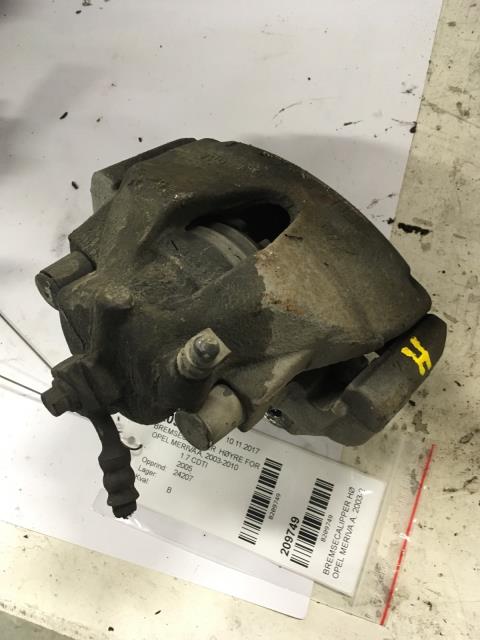Bremsecaliper høyre foran til Opel Meriva A, 2003-2010  