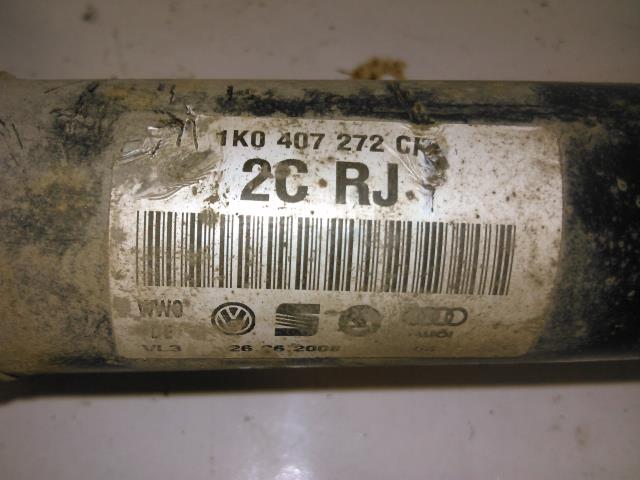 Drivaksel høyre foran, diesel/manuell til VW Golf V, STV 2007-2010 (JETTA) (JETTA) 