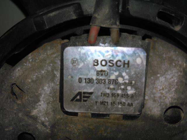 Kjølevifte elektrisk til VW Sharan 2000-2010 (Type I, Fase 2)  (BOSCH|7M3959455A|0130303878|)