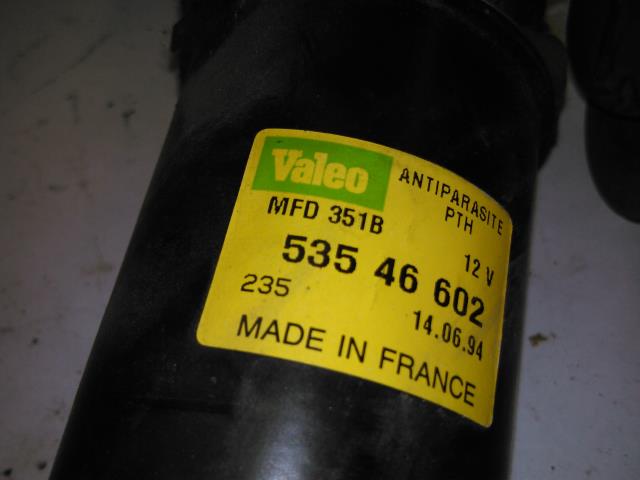 Viskermotor frontrute til Honda Accord 1994-1996 (Type V, Fase 1)