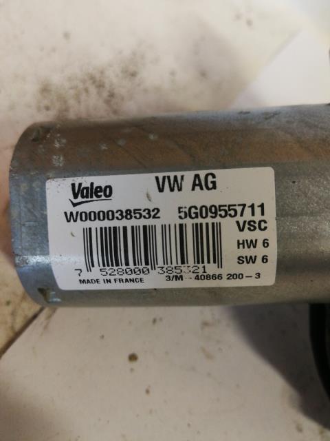 Viskermotor bakrute til VW Golf VII 2012-2017 (Fase 1)  (VALEO|5G0 955 711|W000038532|)