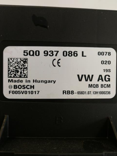 Styreenhet diverse til VW Golf VII 2012-2017 (Fase 1)  
