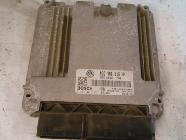 Styreenhet motor til VW Touran, 2003-2006 (Type I, Fase 1)  (BOSCH|03G906016)