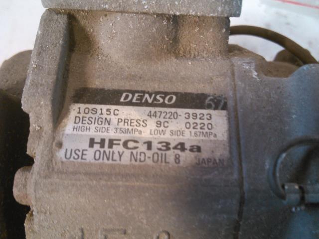 Aircondition kompressor til Toyota Avensis 2000-2003 (Type I, Fase 2)  (DENSO|447220-3923|)