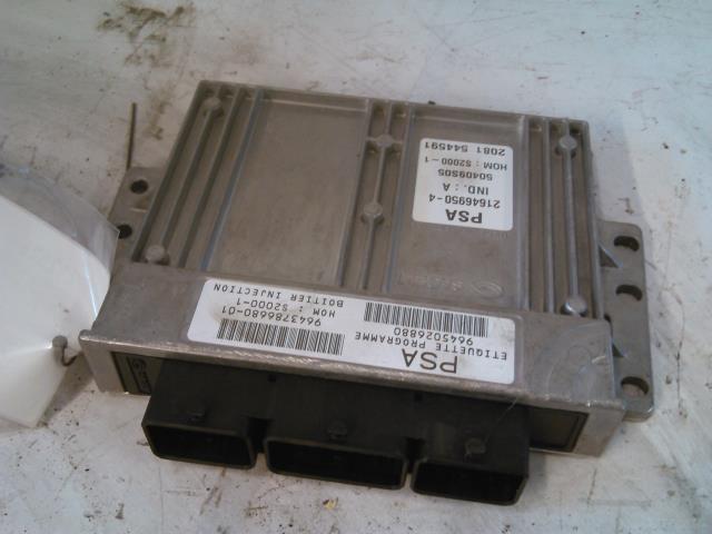 Styreenhet motor til Citroën C5, 2001-2004 (Type I, Fase 1)  (SAGEN|9645026880)