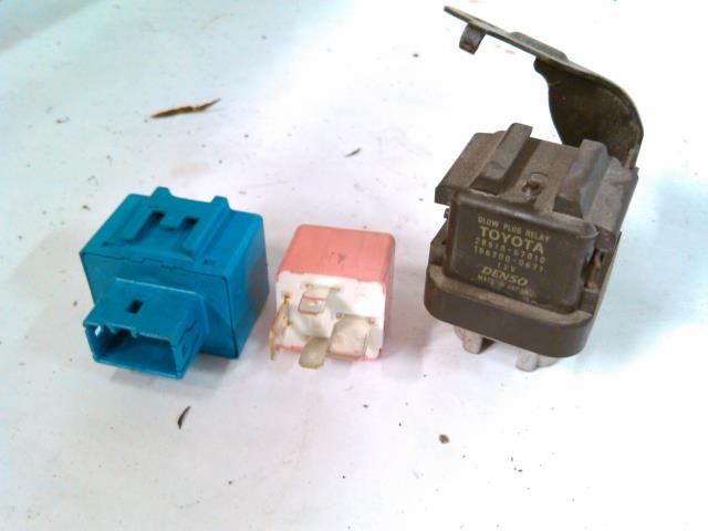 Rele diverse til Toyota Verso, 2009-2016 (Type III)  