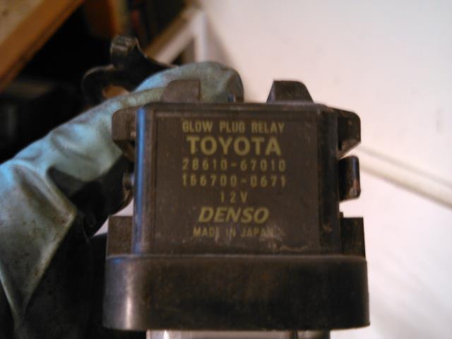 Rele diverse til Toyota Verso 2009-2016 (Type III)  