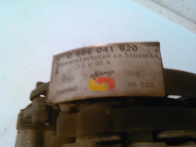 Dynamo til Škoda Fabia 2000-2007 (Type I)  (BOSCH|0986041920|)