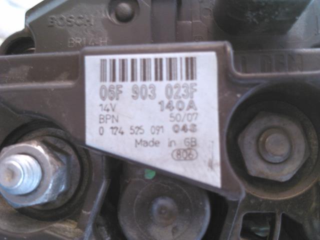 Dynamo diesel til VW Caddy 2004-2010 (Type III, Fase 1)