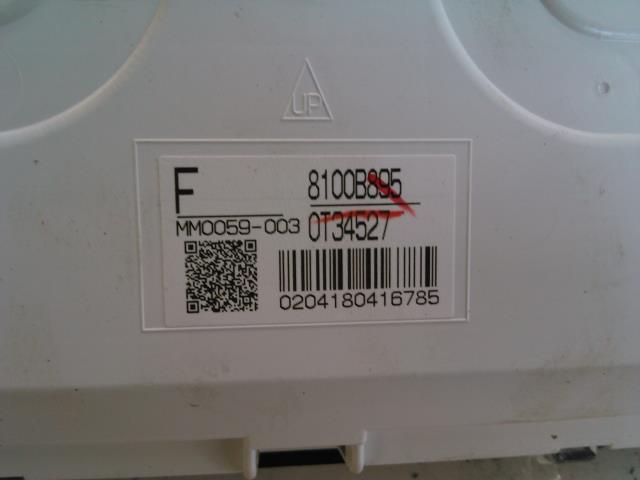 Instrumentpanel til Mitsubishi Outlander 2012-2015 (Type III, Fase 1)  (MM0059-003|810013895|0T34527)