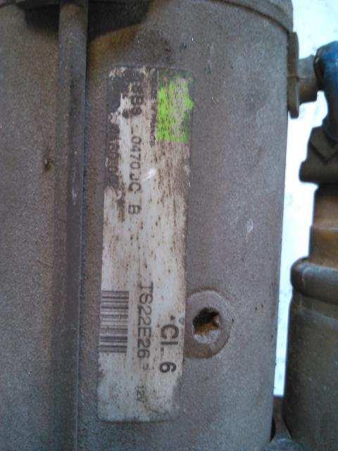 Starter diesel til Peugeot Partner 2002-2008 (Type I, Fase 2)  (VALEO|)