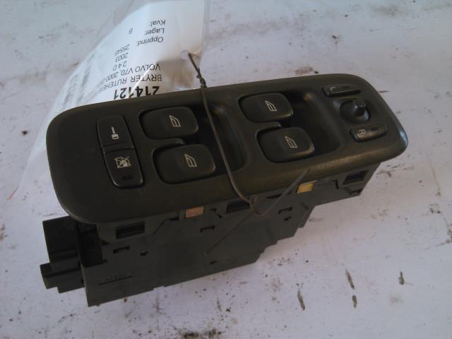Bryter ruteheis førerdørspanel til Volvo V70 2000-2004 (Type II, Fase 1)