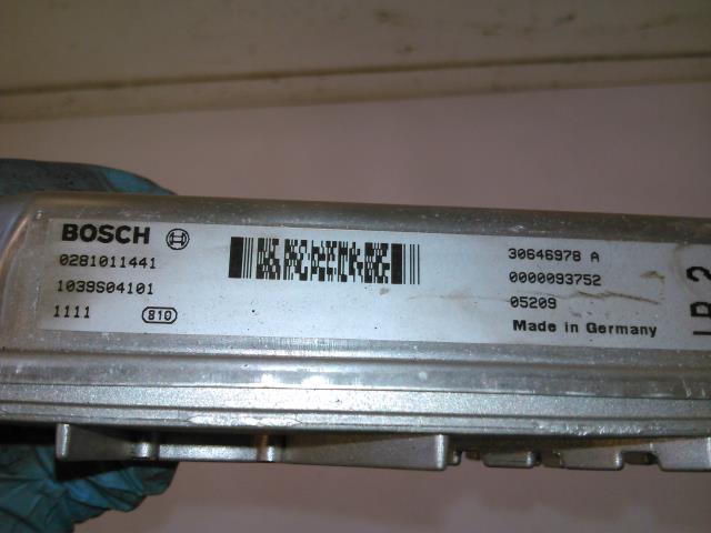 Styreenhet motor til Volvo XC90 2002-2006 (Type I, Fase 1)  (BOSCH|0281011441|)