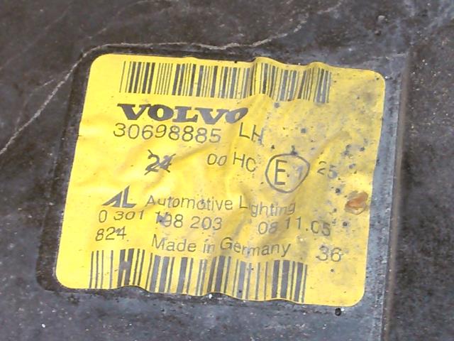 Frontlykt venstre halogen til Volvo V50 2004-2007 (Fase 1)  