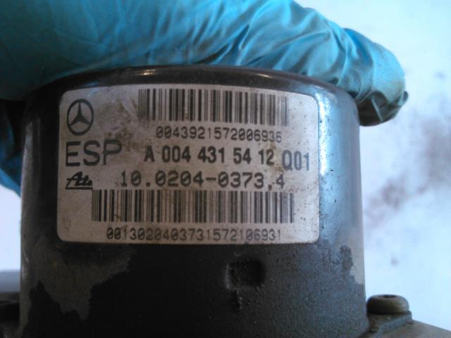 ABS sentral til Mercedes C-Klasse 2000-2004 (Fase 1) (W203) (W203) (ATE|A2095451432|A0044315412|10.0925-1524.3)