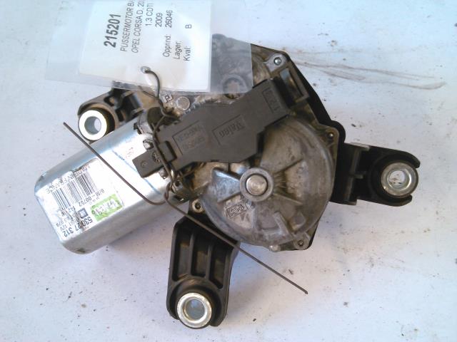 Viskermotor bakrute til Opel Corsa D 2006-2014  (VALEO|53027312|13163029|)