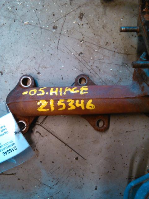 Manifold eksos til Toyota Hiace, 2001-2006 (Fase 2)  