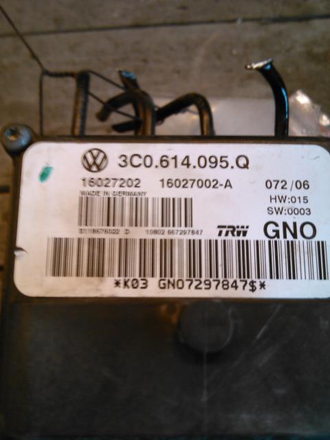 ABS sentral til VW Passat, 2005-2010 (B6) (B6) 