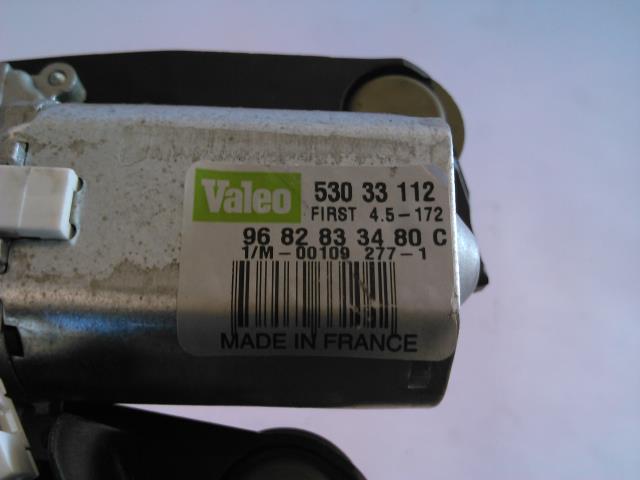 Viskermotor bakrute til Citroën C5 2008-2017 (Type II) (VALEO|53033112|9682833480|)