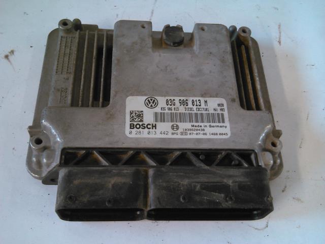 Styreenhet motor til Škoda Fabia, 2007-2010 (Type II, Fase 1)  (BOSCH|03G906013M)