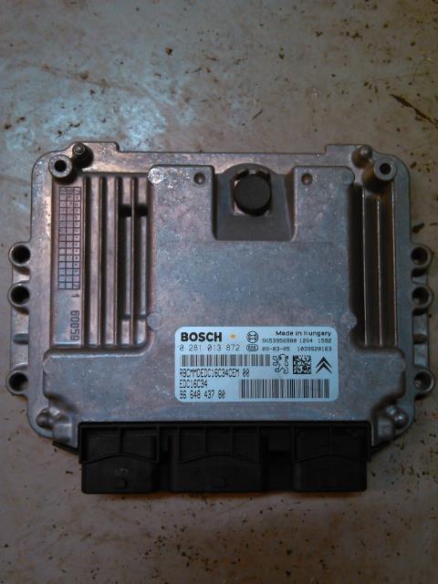 Styreenhet motor til Citroën C5, 2008-2017 (Type II)  (BOSCH|0281013872)