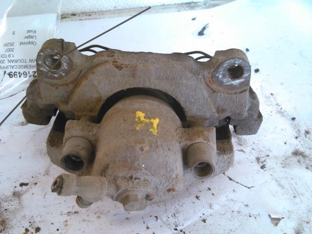 Bremsecaliper høyre foran til VW Touran, 2007-2010 (Type I, Fase 2)  