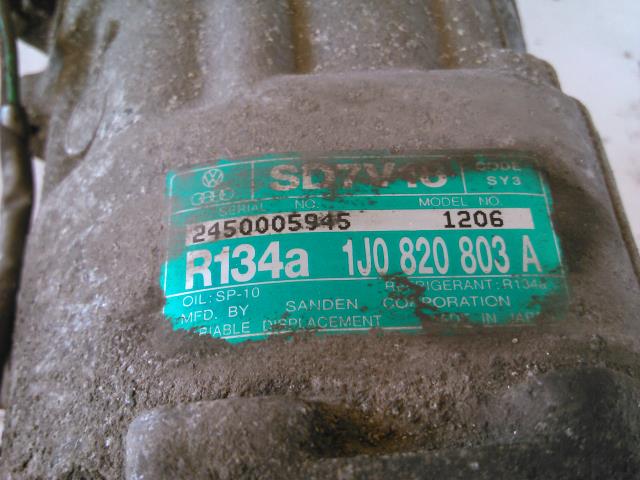 Aircondition kompressor til Audi TT 1998-2006 (Type I)  (1J0820803A|)