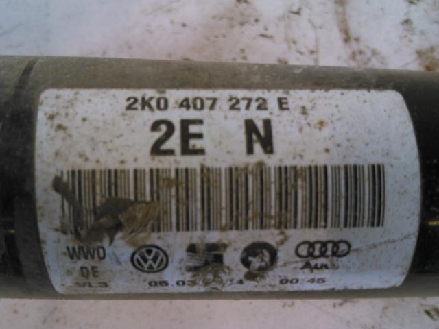 Drivaksel høyre foran, diesel/manuell til VW Caddy 2004-2010 (Type III, Fase 1)  