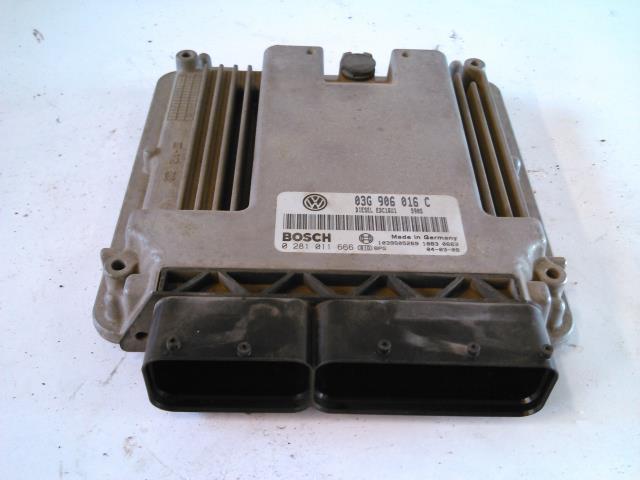 Styreenhet motor til VW Caddy, 2004-2010 (Type III, Fase 1)  (BOSCH|03G906016C)