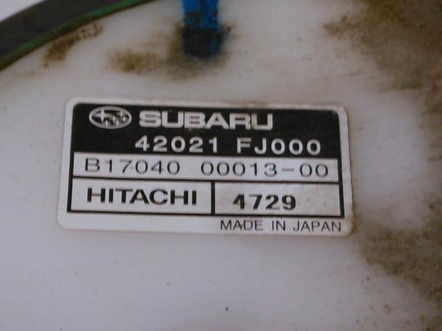 Bensinpumpe elektrisk til Subaru XV 2012-2017 (Type I)