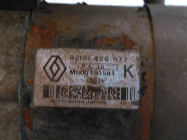 Starter diesel til Nissan Kubistar 2004-2009  (8200426577|M000T91581|)