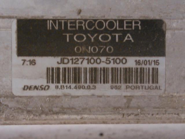 Intercooler til Toyota Urban Cruiser 2009-2014  