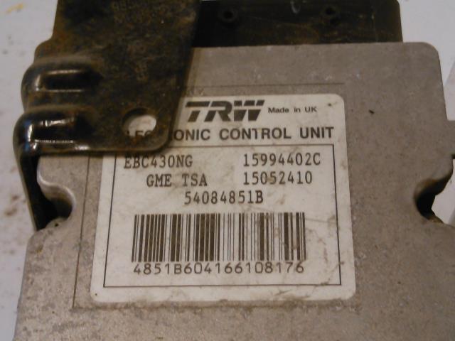 ABS sentral til Opel Vectra C 2005-2008 (Type II)  (TRW|15994402C|15052410|54084851B)