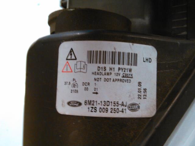 Frontlykt venstre xenon til Ford S-Max 2006-2010 (Type I, Fase 1)  (6M21-13D155-AJ|)