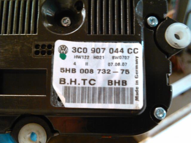 Varmeapparat betjening til VW Passat 2005-2010 (B6) (B6) (3C0907044CC|)